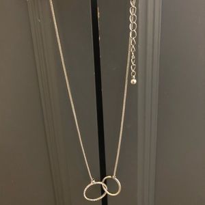 LOFT Circle Pendant Necklace